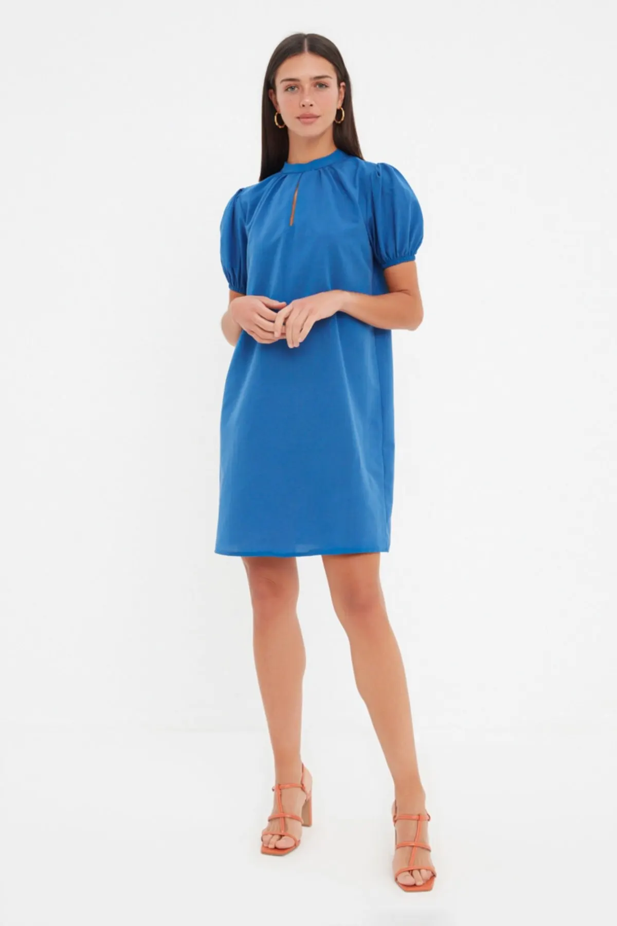 Women's Dress Indigo Collar Detailed Elegant Fashion Casual Casual Casual Casual Short Sleeve Summer Boho Beach Dress
Women's Dress Indigo Collar Detailed Elegant Fashion Casual Casual Casual Casual Short Sleeve Summer Boho Beach Dress