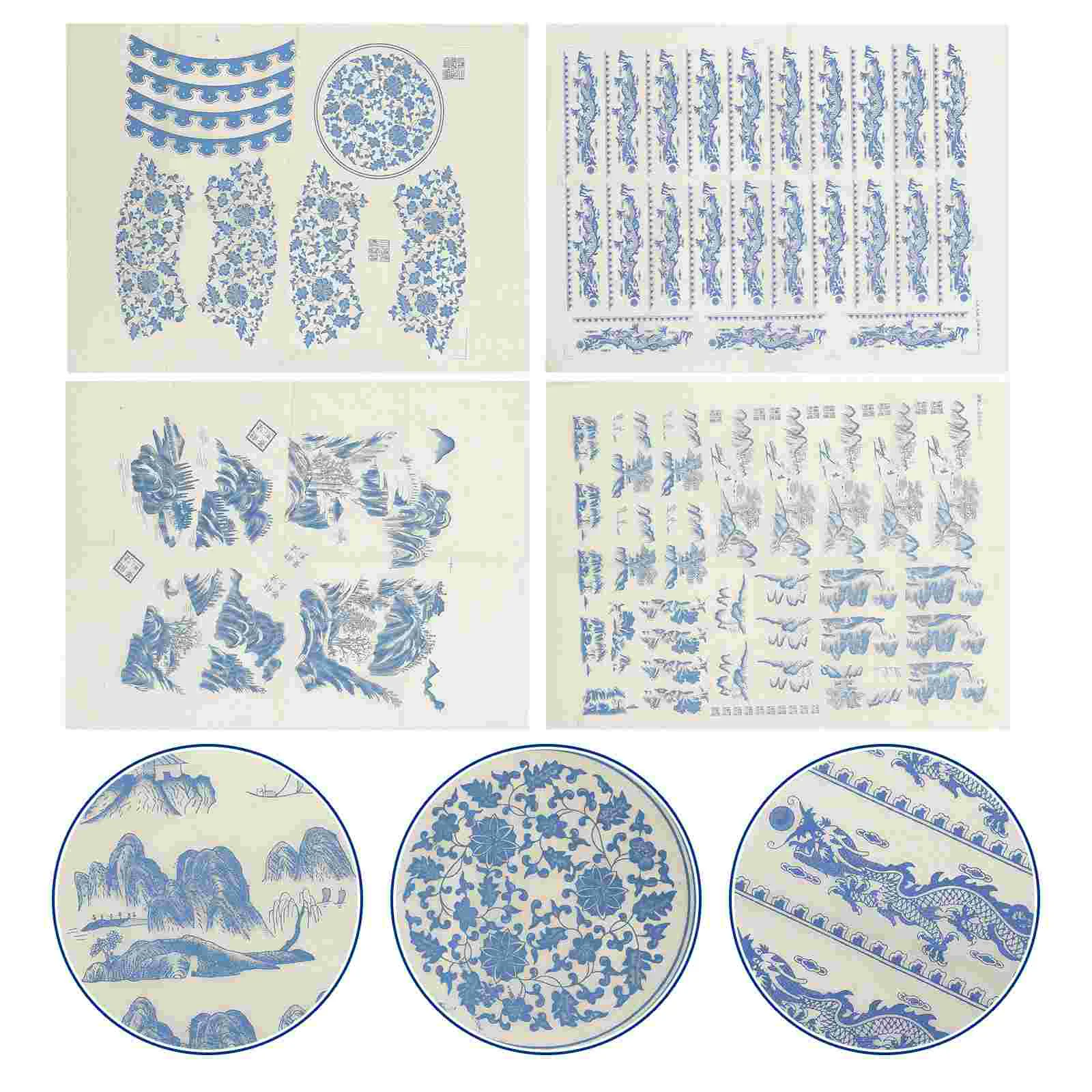 Decal Transfer Decals Paper Pottery Ceramic Clay Plates Underglaze Floral Porcelain Decorative Sticker Blue Stickers Transfers
Decal Transfer Decals Paper Pottery Ceramic Clay Plates Underglaze Floral Porcelain Decorative Sticker Blue Stickers Transfers