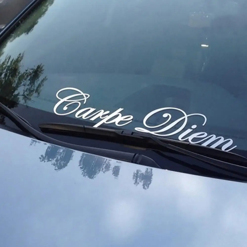 Стильные буквы Carpe Diem, дизайнерские наклейки на лобовое стекло автомобиля, наклейки, декоративные слова, буквы, автомобильные наклейки s
Стильные буквы Carpe Diem, дизайнерские наклейки на лобовое стекло автомобиля, наклейки, декоративные слова, буквы, автомобильные наклейки s