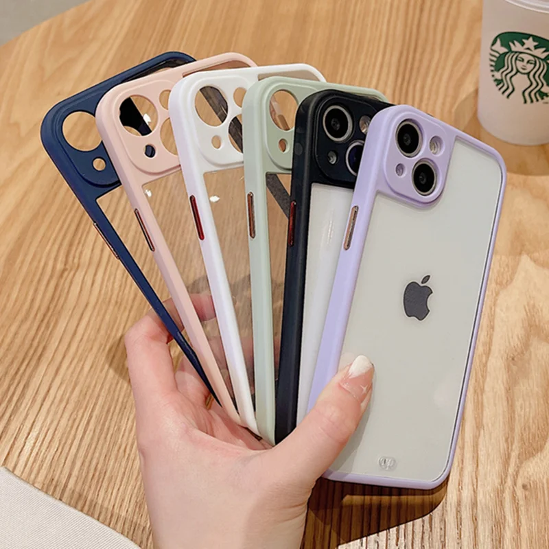 Чехол для IPhone 13 12 11 Pro XS Max 13pro XR 7 8 plus, металлическая кнопка, противоударный роскошный чехол, конфетная рамка, прозрачный мягкий силиконовый че...
Чехол для IPhone 13 12 11 Pro XS Max 13pro XR 7 8 plus, металлическая кнопка, противоударный роскошный чехол, конфетная рамка, прозрачный мягкий силиконовый че...