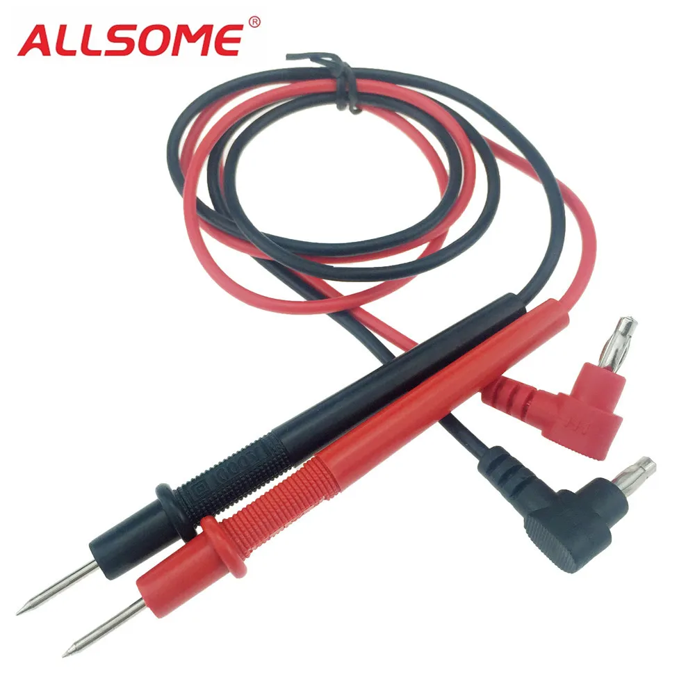 ALLSOME Universal Probe Test Leads Pin for Digital Multimeter Meter Needle Tip Multi Meter Tester Lead Probe Wire Pen Cable 10A
ALLSOME Universal Probe Test Leads Pin for Digital Multimeter Meter Needle Tip Multi Meter Tester Lead Probe Wire Pen Cable 10A