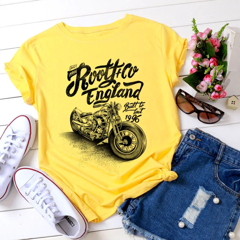 Grandpa Car Printing Retro Cartoon Short Sleeve Yellow T-shirt Women Casual Graphic Tops Female Tee Summer Women T-shirts Tops
Grandpa Car Printing Retro Cartoon Short Sleeve Yellow T-shirt Women Casual Graphic Tops Female Tee Summer Women T-shirts Tops