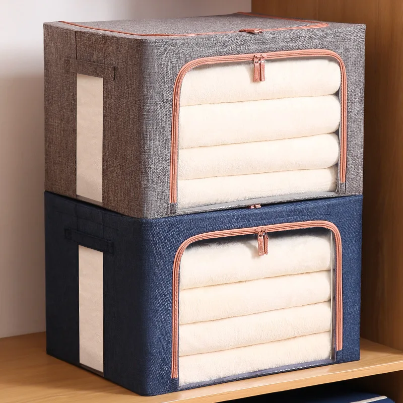 Cotton and Linen Storage Box with Large Window, Foldable and Waterproof, Ideal for Home Organization of Underwear
Cotton and Linen Storage Box with Large Window, Foldable and Waterproof, Ideal for Home Organization of Underwear