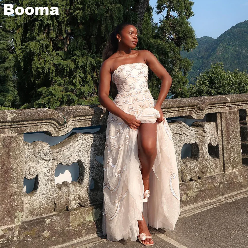 Booma White A Line Prom Dresses Strapless Floral Floor Length Evening Dresses Women for Wedding Party Formal Occasion Dresses
Booma White A Line Prom Dresses Strapless Floral Floor Length Evening Dresses Women for Wedding Party Formal Occasion Dresses