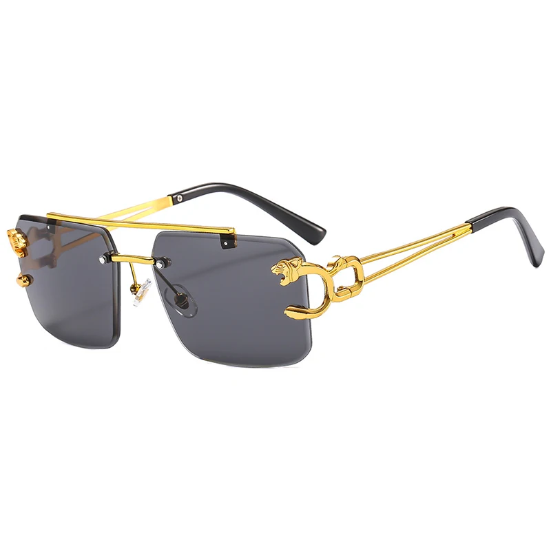 New Fashion Double Beam Trimming Sunglasses Hip Hop Trendy Men's Fashion Women's Sunglasses Frameless Sun Glasses Punk UV400
New Fashion Double Beam Trimming Sunglasses Hip Hop Trendy Men's Fashion Women's Sunglasses Frameless Sun Glasses Punk UV400