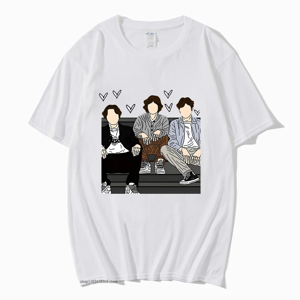 Cartoon Sturniolo Triplets Print Summer Men's O-Neck T-shirt Casual Cotton Short Sleeve Pullover Fashion Streetwear Men Clothing
Cartoon Sturniolo Triplets Print Summer Men's O-Neck T-shirt Casual Cotton Short Sleeve Pullover Fashion Streetwear Men Clothing