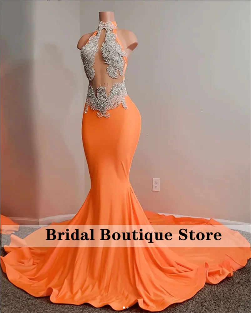 Halter Mermaid African Prom Dresses Illusion Beading Evening Gowns Party Dress Vestido Largo Elegante Aso Ebi
Halter Mermaid African Prom Dresses Illusion Beading Evening Gowns Party Dress Vestido Largo Elegante Aso Ebi