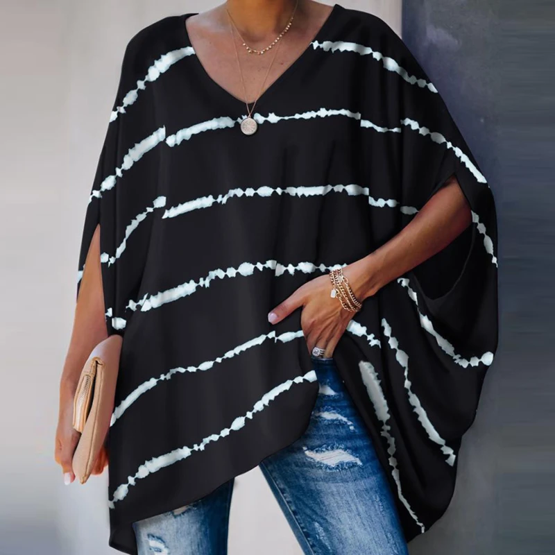 V Neck Tshirt Women's Summer Casual Oversize Print Shirt Tops Loose Vintage Female Tee Streetwear Y2K Long Sleeve Clothes
V Neck Tshirt Women's Summer Casual Oversize Print Shirt Tops Loose Vintage Female Tee Streetwear Y2K Long Sleeve Clothes