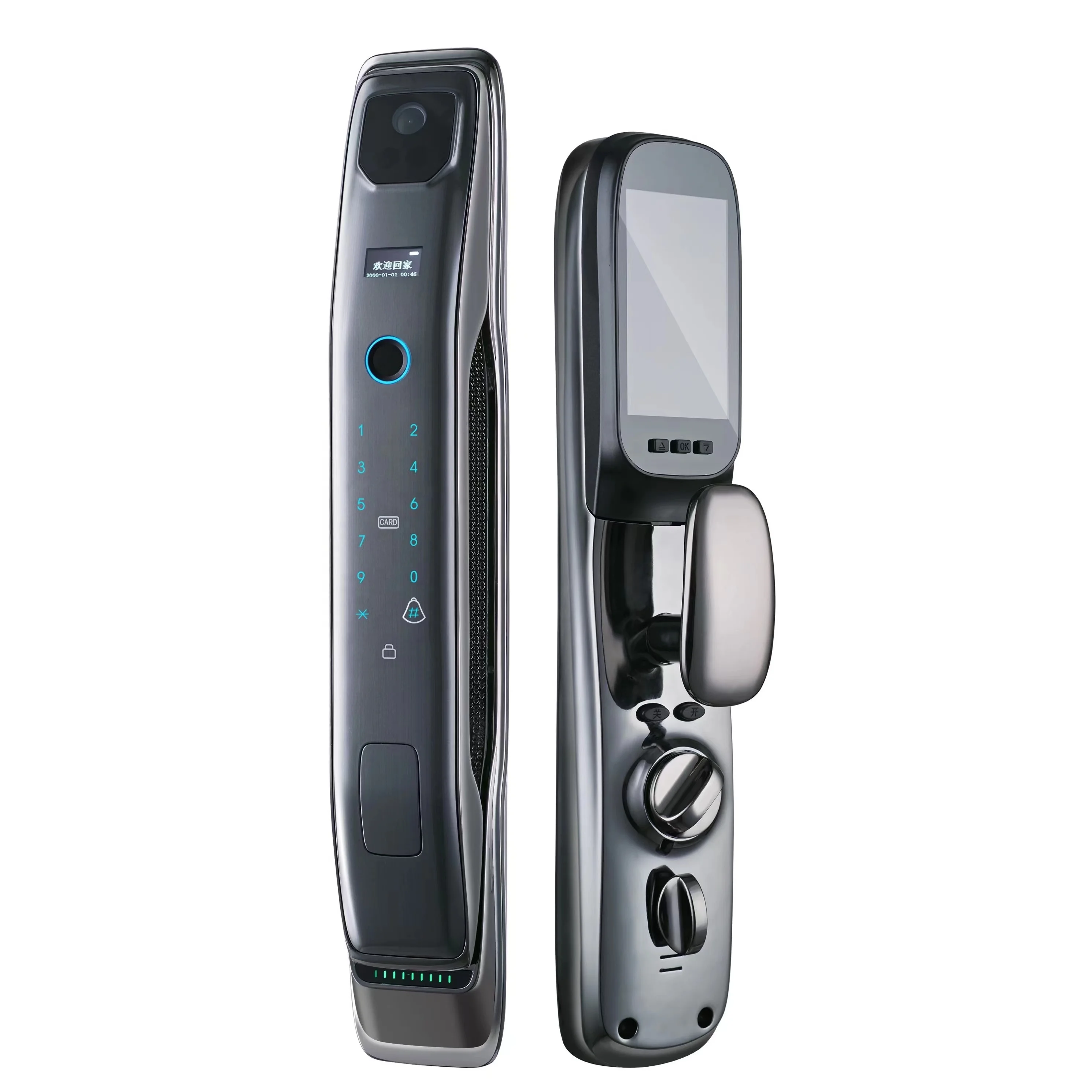 OEM New Design Wholesale Price Outdoor Usmart Go App Electronic Smart Door Lock with Camera
OEM New Design Wholesale Price Outdoor Usmart Go App Electronic Smart Door Lock with Camera