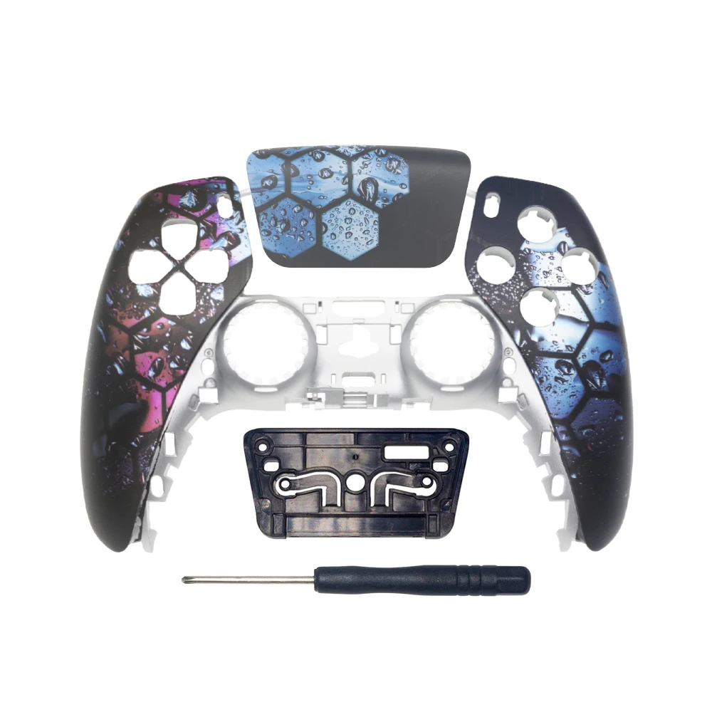 Water Drop Honeycomb Design For PS5 BDM010 And BDM020 Customized Joystick Controller Shells
Water Drop Honeycomb Design For PS5 BDM010 And BDM020 Customized Joystick Controller Shells