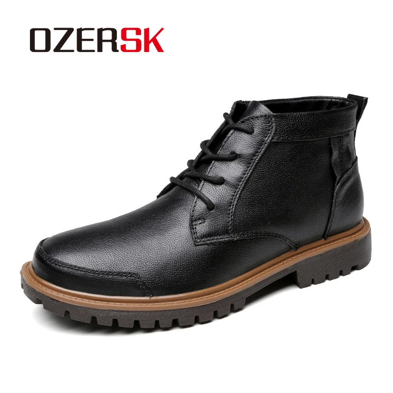 OZERSK Men boots Size 7-13 Rubber Boots British Royal Men Winter and Autumn Shoes Handmade Cowboy Boots Top Quality Ankle Boots
OZERSK Men boots Size 7-13 Rubber Boots British Royal Men Winter and Autumn Shoes Handmade Cowboy Boots Top Quality Ankle Boots