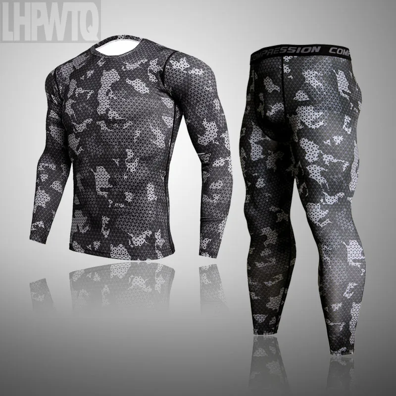 Men Compression Thermal Underwear Set MMA Long Sleeve T-shirt Men's Winter Sport Long Johns Fitness Bodybuilding Running Clothes
Men Compression Thermal Underwear Set MMA Long Sleeve T-shirt Men's Winter Sport Long Johns Fitness Bodybuilding Running Clothes