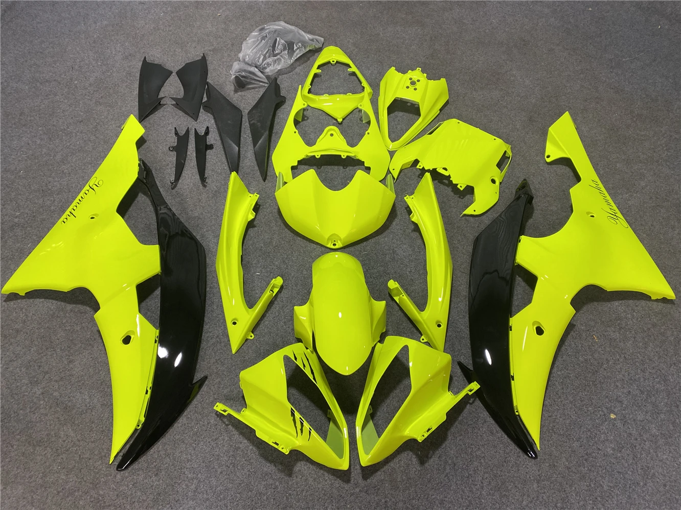 Motorcycle Fairing Kit for Yamaha R6 08-16 YZF600 2008 2009 2010 2011 2012-2014 2015 2016 Fairing Fluorescent Yellow Black
Motorcycle Fairing Kit for Yamaha R6 08-16 YZF600 2008 2009 2010 2011 2012-2014 2015 2016 Fairing Fluorescent Yellow Black