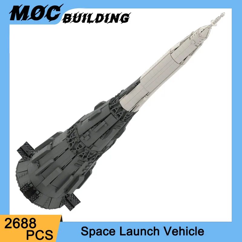 MOC 1:110 N1 Saturn V Soyuz исследование космоса, трехкомпонентная модель пускового автомобиля, сборная игрушка, Детский конструктор, подарочный набор, 2688 шт.
MOC 1:110 N1 Saturn V Soyuz исследование космоса, трехкомпонентная модель пускового автомобиля, сборная игрушка, Детский конструктор, подарочный набор, 2688 шт.