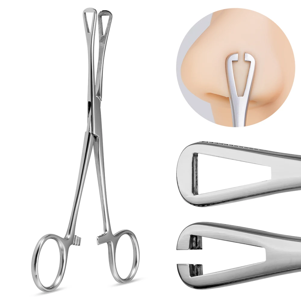 1PC Stainless Steel Forceps Body Piercing Clamps Self-Locking Pliers Supply Ear Tongue Lip Belly Nose Piercing Tattoo Tool
1PC Stainless Steel Forceps Body Piercing Clamps Self-Locking Pliers Supply Ear Tongue Lip Belly Nose Piercing Tattoo Tool
