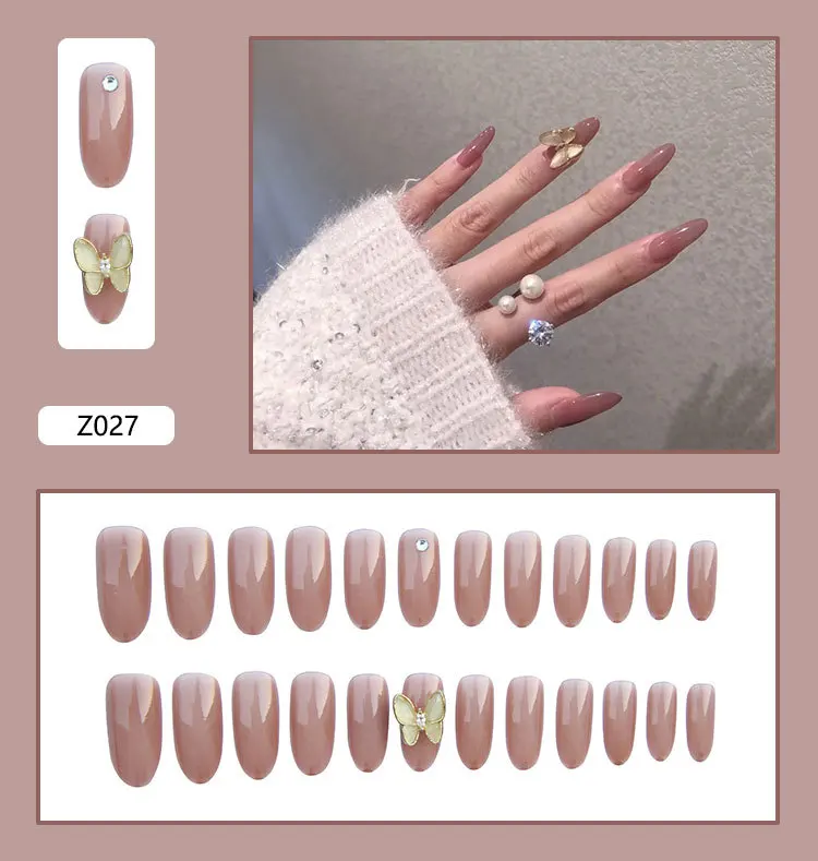 Gentle Bean Paste Golden Opal Butterfly MIni Small Diamond 3D Rhinestone Fake Nail Press on Nails Coffin Acrylic Nail Tips
Gentle Bean Paste Golden Opal Butterfly MIni Small Diamond 3D Rhinestone Fake Nail Press on Nails Coffin Acrylic Nail Tips
