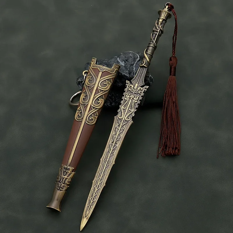 Ancient Chinese Words and Words Film and Television Games Weapons Peripheral 20cm Zinc Alloy Weapons Jifa Sword Collectible Toys
Ancient Chinese Words and Words Film and Television Games Weapons Peripheral 20cm Zinc Alloy Weapons Jifa Sword Collectible Toys