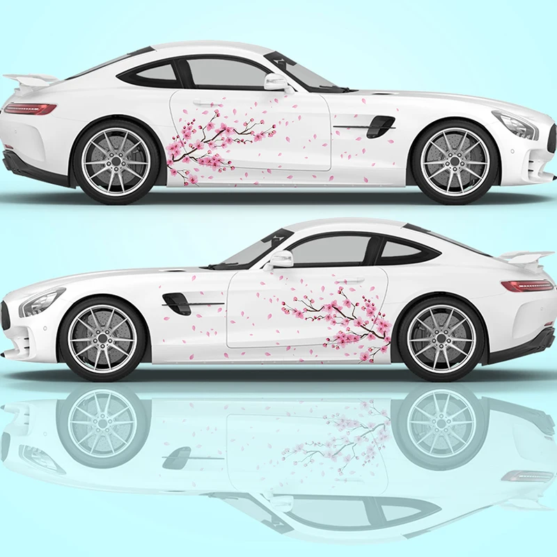 Cherry Blossom Pink Car Wrap Sticker Flower GM Wrap High Quality Cast Vinyl Wrap Spray Geometric Decal
Cherry Blossom Pink Car Wrap Sticker Flower GM Wrap High Quality Cast Vinyl Wrap Spray Geometric Decal