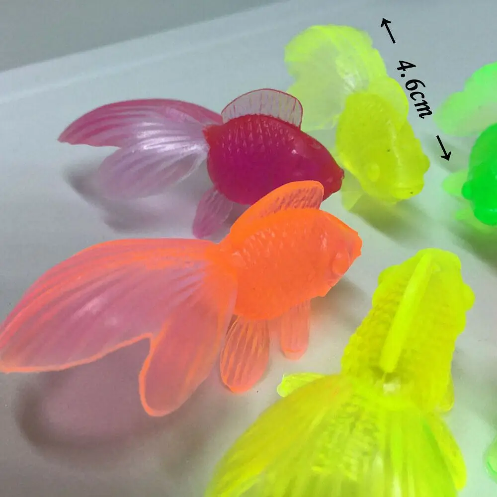 Kids Soft Rubber Gold Fish Baby Bath Toys for Children Simulation Mini Goldfish Water Toddler Fun Swimming Beach Gifts
Kids Soft Rubber Gold Fish Baby Bath Toys for Children Simulation Mini Goldfish Water Toddler Fun Swimming Beach Gifts