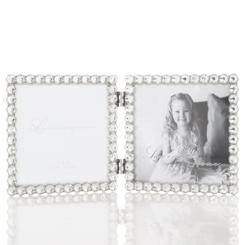 4x4 Silver Metal Sparkle Double Frame - Clear Brilliance for Poster Photo Drawing Paintings Pictures Display
4x4 Silver Metal Sparkle Double Frame - Clear Brilliance for Poster Photo Drawing Paintings Pictures Display