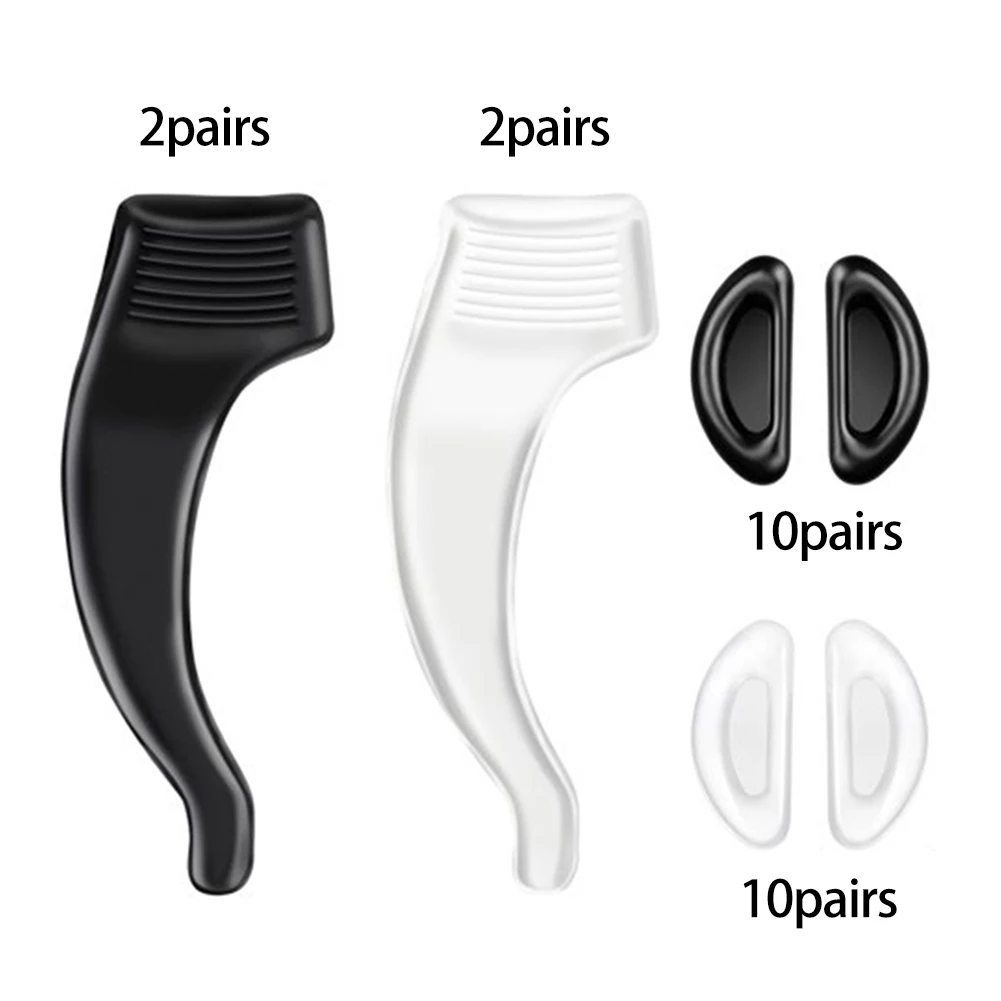 24pairs Repair Eyeglass Nose Pad Set Mini Home Office Silicone Glasses Retaine Daily Removable Anti Slip Replacement Part
24pairs Repair Eyeglass Nose Pad Set Mini Home Office Silicone Glasses Retaine Daily Removable Anti Slip Replacement Part
