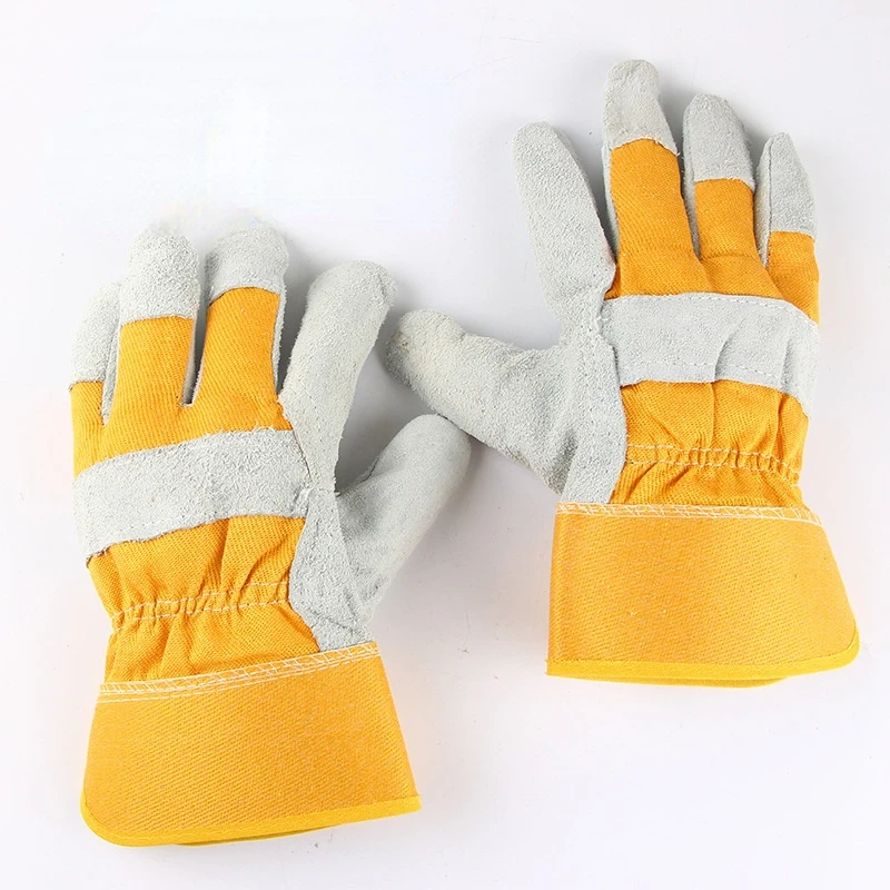 Welding Work Gloves Cowhide Leather Men Working Welding Safety Protective Garden Sports Moto Driver Clothing Gloves
Welding Work Gloves Cowhide Leather Men Working Welding Safety Protective Garden Sports Moto Driver Clothing Gloves