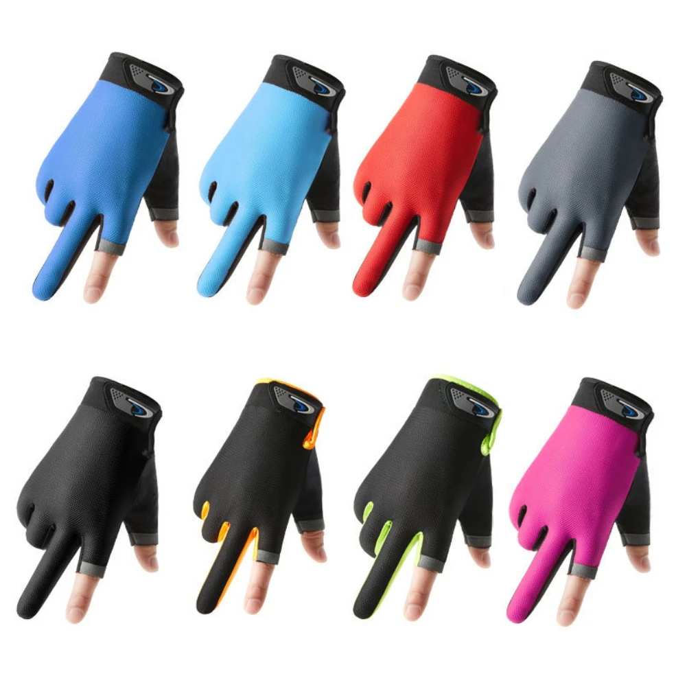 New Two-finger Cutout Gloves Gym Fitness Anti-Slip Men Gloves Cycling Gloves Bicycle Fishing Accessories
New Two-finger Cutout Gloves Gym Fitness Anti-Slip Men Gloves Cycling Gloves Bicycle Fishing Accessories