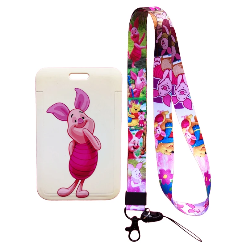 Disney Piglet Women's Sliding Card Case Lanyard ID Badge Holder Bus Pass Case Cover Bank Credit Card Holder
Disney Piglet Women's Sliding Card Case Lanyard ID Badge Holder Bus Pass Case Cover Bank Credit Card Holder