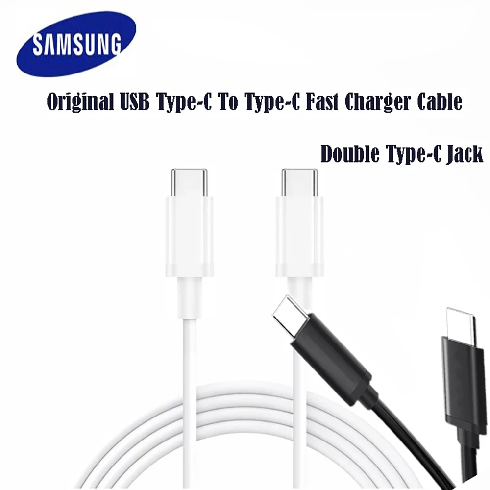 Original Samsung S21 S20 5G 25w Cable Surper Fast Charge Type C To Type C Pd PPS Quick Charging For Galaxy Note 20 Ultra 10
Original Samsung S21 S20 5G 25w Cable Surper Fast Charge Type C To Type C Pd PPS Quick Charging For Galaxy Note 20 Ultra 10