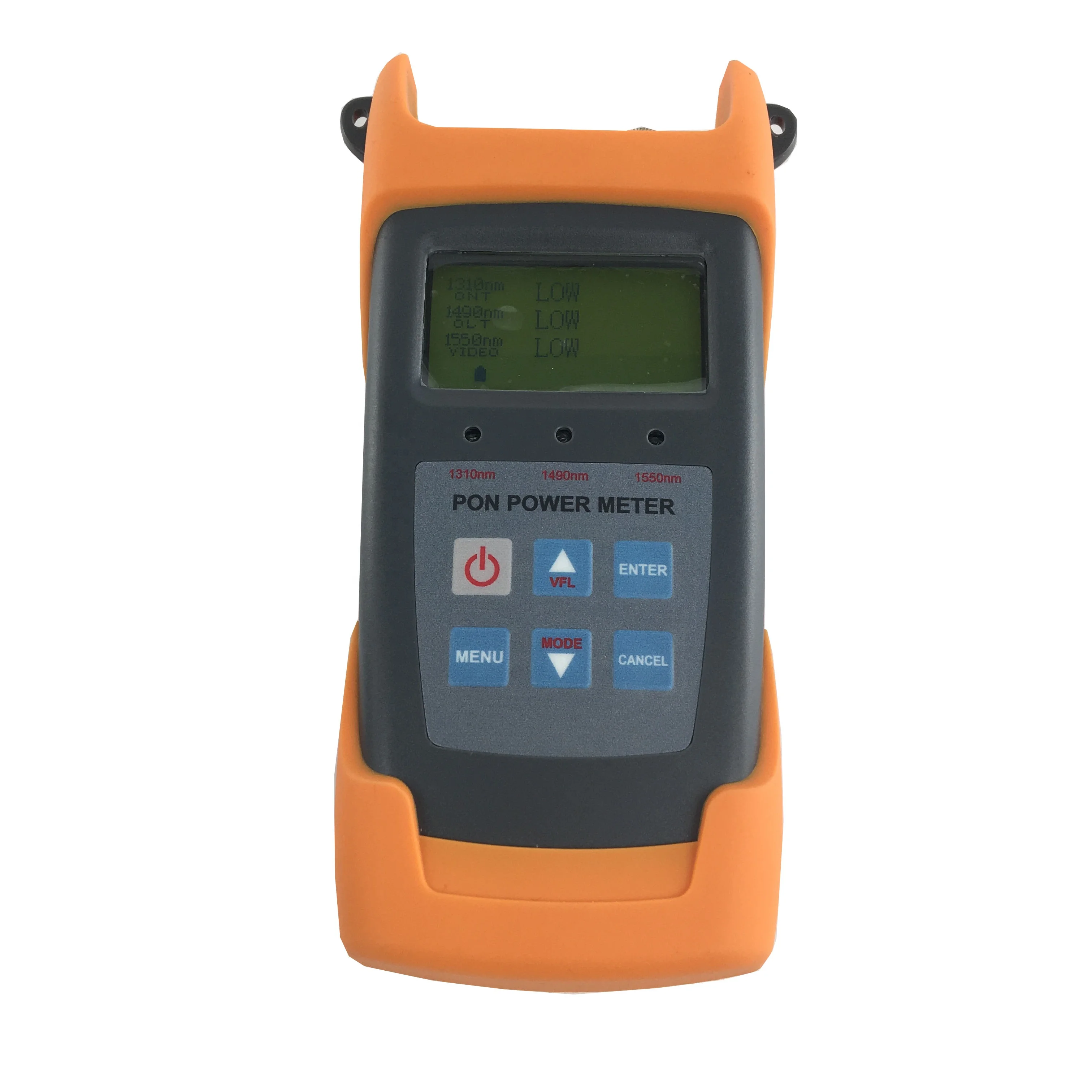 1310nm 1490 1550nm PON Optical Power Meter Test Tools Optical Power Meter For Testing From OLT To ONT PM-02D
1310nm 1490 1550nm PON Optical Power Meter Test Tools Optical Power Meter For Testing From OLT To ONT PM-02D