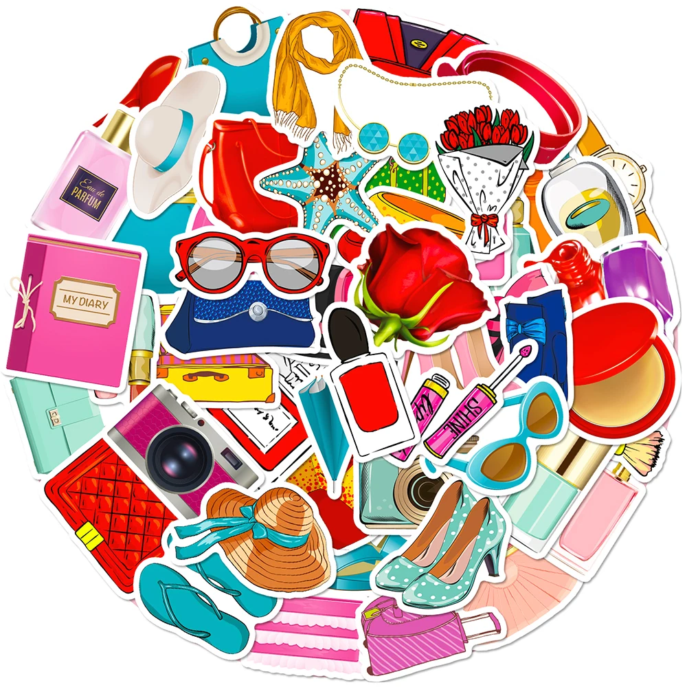 10/50Pcs Cartoon Fashion Girl Wear Stickers Pack for Kid Laptop Scrapbooking Car Notebook Travel Luggage Graffiti Sticker Decals
10/50Pcs Cartoon Fashion Girl Wear Stickers Pack for Kid Laptop Scrapbooking Car Notebook Travel Luggage Graffiti Sticker Decals