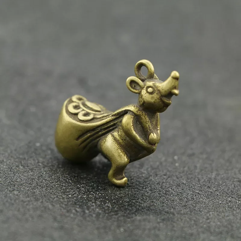 Vintage Mini Rat Mouse Statue Figurine Brass Charm Craft Creactive Tiny Rat Decorations for Home
Vintage Mini Rat Mouse Statue Figurine Brass Charm Craft Creactive Tiny Rat Decorations for Home