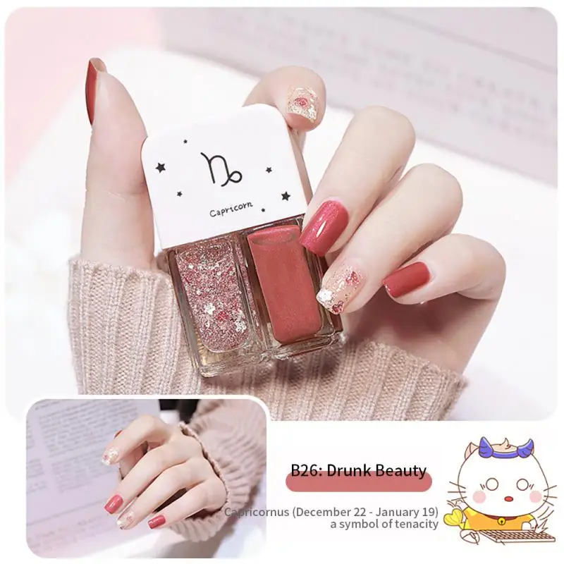 6ml Nail Polish Water-Based Quick Dry Multiple 30 Colors Manicure Matte Waterproof No-bake Polish Gel Double Head Nail Polish
6ml Nail Polish Water-Based Quick Dry Multiple 30 Colors Manicure Matte Waterproof No-bake Polish Gel Double Head Nail Polish