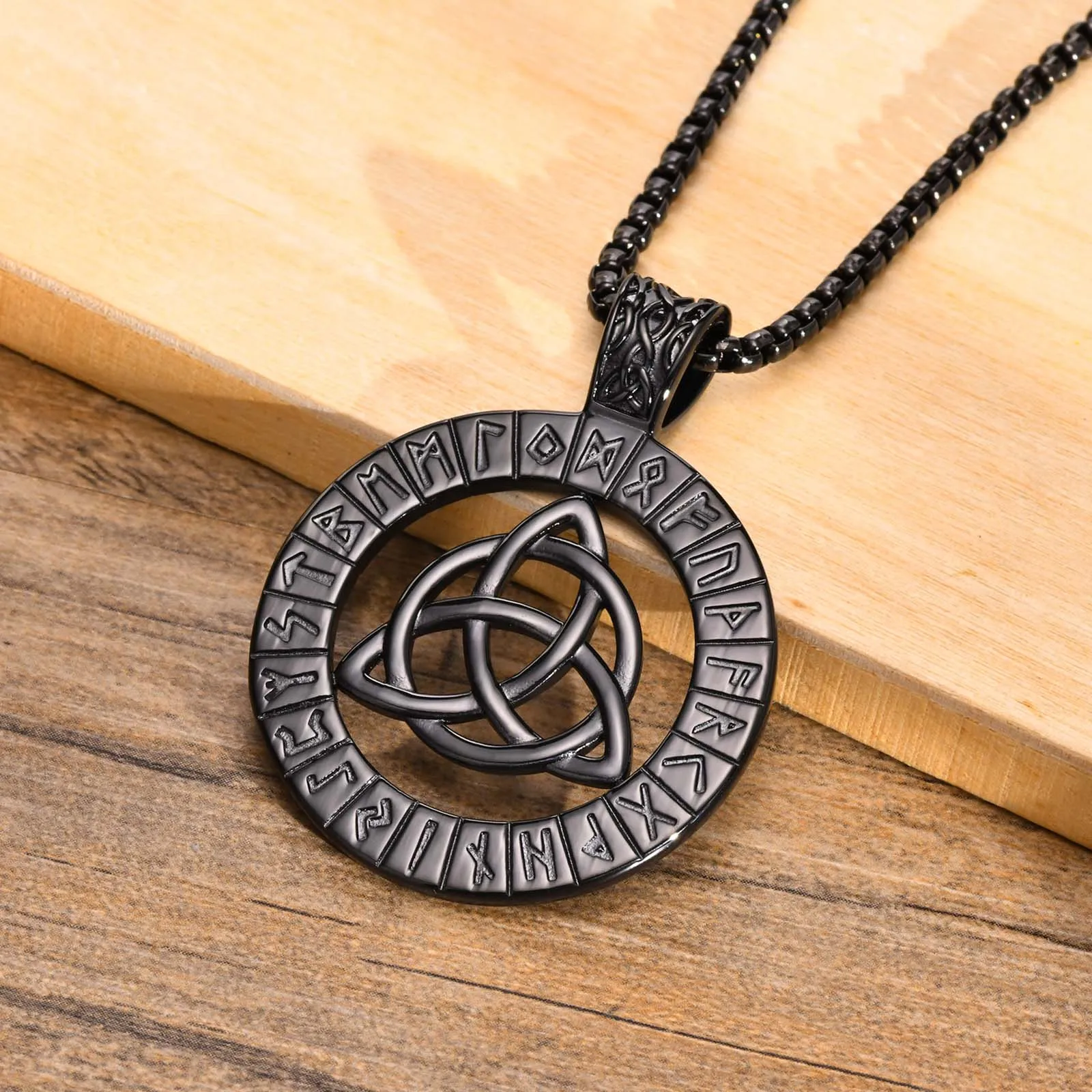 Rock Punk Celtic Knot Nordic Norse Viking Necklaces for Men,Stainless Steel Tribal Amulet Protection Collar Gift to Him Jewelry
Rock Punk Celtic Knot Nordic Norse Viking Necklaces for Men,Stainless Steel Tribal Amulet Protection Collar Gift to Him Jewelry
