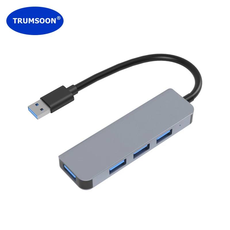 

USB-концентратор Trumsoon, USB 3,0 2,0, разветвитель, Тип C, док-станция для Macbook, Samsung, Dex, Lenovo, Dell, аксессуары для ноутбуков, ПК, SSD, U-диск, мышь