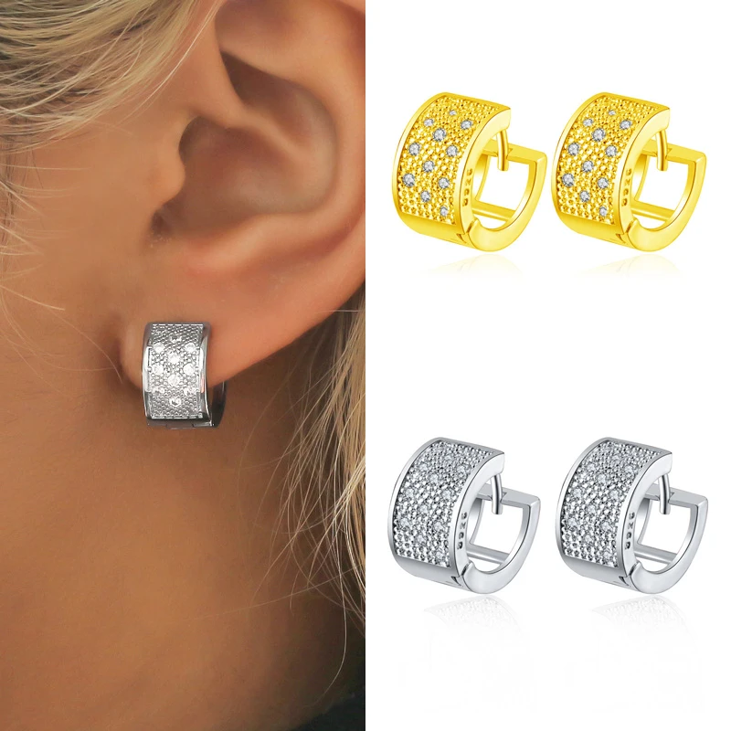 LATS European and American Zircon Geometric Hoop Earrings for Women Fashion Simple Copper Alloy Round Earrings Trend Jewelry
LATS European and American Zircon Geometric Hoop Earrings for Women Fashion Simple Copper Alloy Round Earrings Trend Jewelry