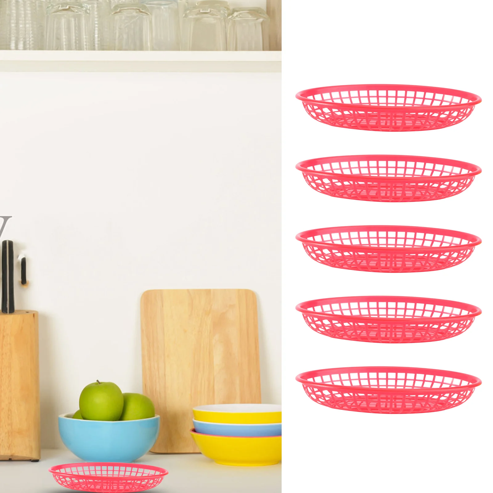 32 Pcs Serving Tray Round Wire Fruit Container Bathtub Trays Tub Cooked Pasta Drainer Flatware Tray Fruit Display Basket Snack 
32 Pcs Serving Tray Round Wire Fruit Container Bathtub Trays Tub Cooked Pasta Drainer Flatware Tray Fruit Display Basket Snack