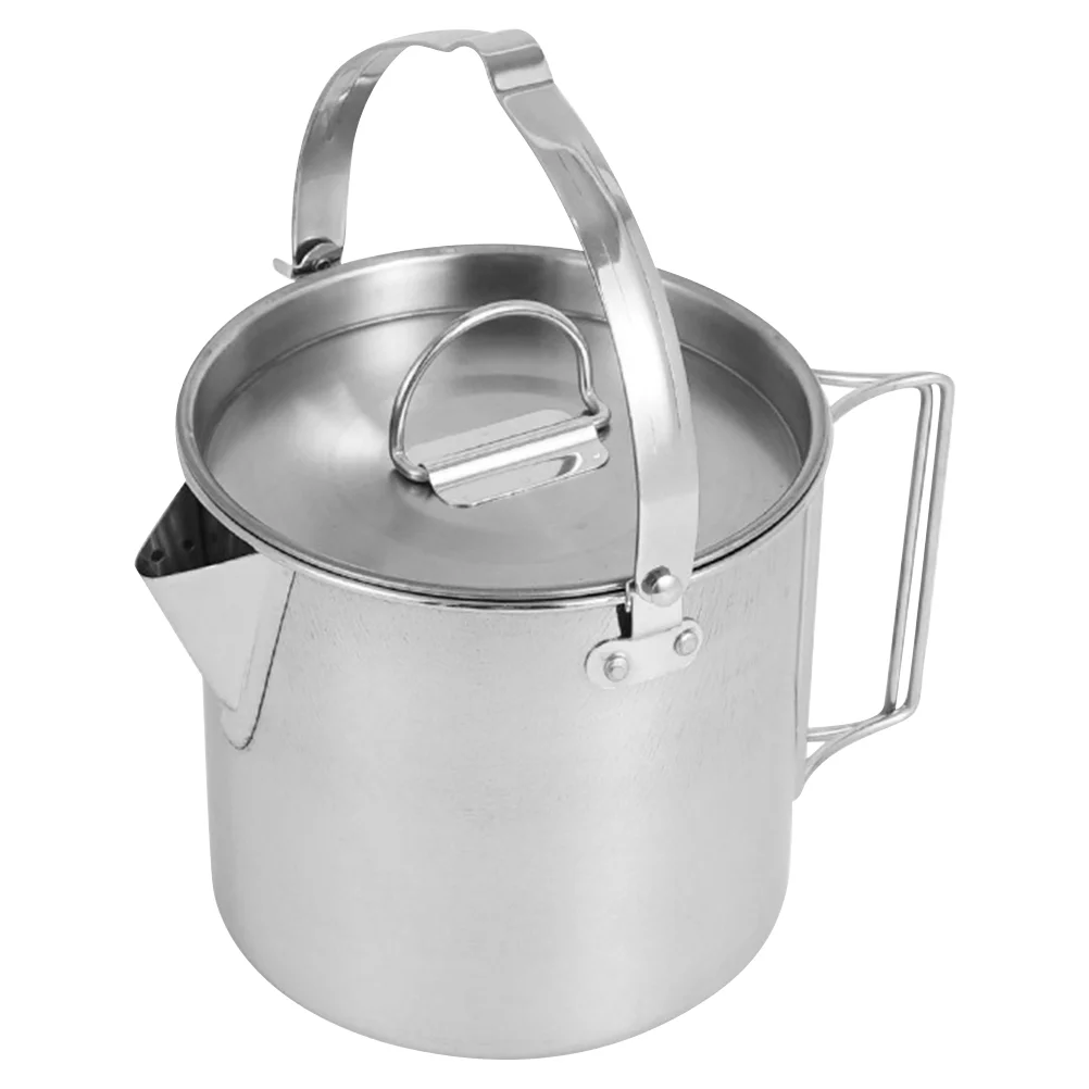 Outdoor Tea Kettle Heating Kettle Portable Boiling Water Pot Camping Tea Pot
Outdoor Tea Kettle Heating Kettle Portable Boiling Water Pot Camping Tea Pot