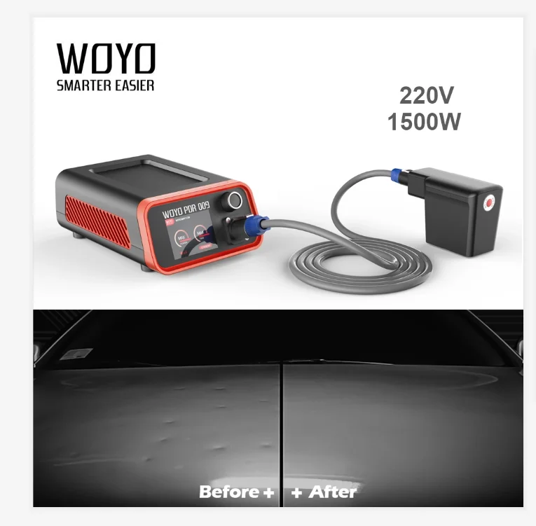 110V/220V Hot box PDR Induction Heater Removing Paint less Car Dent Repair Tool With Large Display Screen
110V/220V Hot box PDR Induction Heater Removing Paint less Car Dent Repair Tool With Large Display Screen