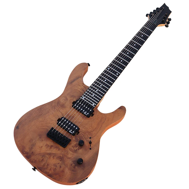 8 string electric guitar full okoume wood body 39 inch natural color 24 frets electric guitarra tree burl top
8 string electric guitar full okoume wood body 39 inch natural color 24 frets electric guitarra tree burl top