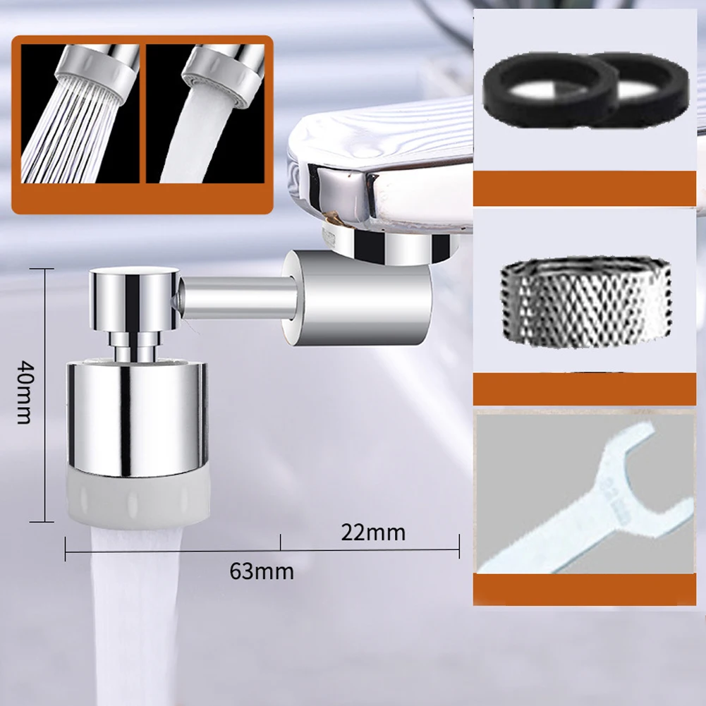 Faucet Extender Universal Splash Filter Faucet 360° Rotatable Sprayer Tap Extender Aerator For Kitchen Basin Balcony Faucet
Faucet Extender Universal Splash Filter Faucet 360° Rotatable Sprayer Tap Extender Aerator For Kitchen Basin Balcony Faucet