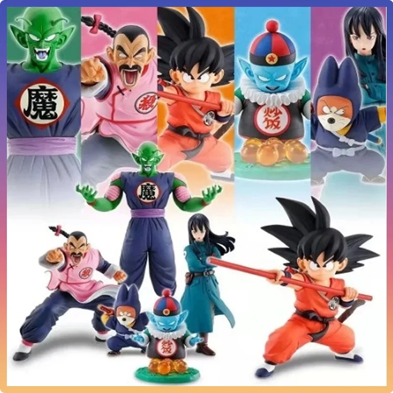 Bandai Original Figure Dragon Ball Son Goku Tao Pai Pai Mai Pilaf Piccolo Anime Figures Statuary Toy Model Decoration Collection
Bandai Original Figure Dragon Ball Son Goku Tao Pai Pai Mai Pilaf Piccolo Anime Figures Statuary Toy Model Decoration Collection