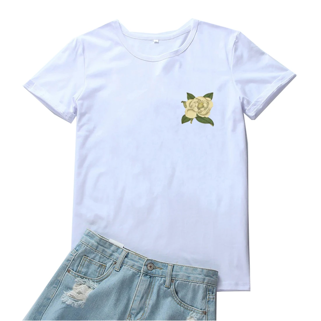 A Flower Women T-shirts Fashion Print Short Sleeves Tshirts Women O-neck Cotton T Shirt for Women Aesthetic Graphic Tees Womens
A Flower Women T-shirts Fashion Print Short Sleeves Tshirts Women O-neck Cotton T Shirt for Women Aesthetic Graphic Tees Womens