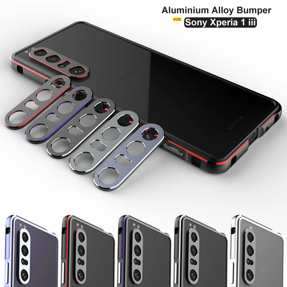 Противоударный металлический бампер для Sony Xperia 1 iii, роскошный чехол с алюминиевой рамкой, защитный чехол для камеры Sony Xperia 1 iii, чехол
Противоударный металлический бампер для Sony Xperia 1 iii, роскошный чехол с алюминиевой рамкой, защитный чехол для камеры Sony Xperia 1 iii, чехол
