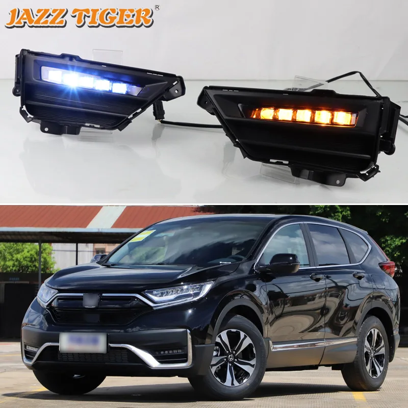 Светодиодный ные дневные ходовые огни для Honda CRV CR-V 2020 2021, динамический желтый сигнал поворота, дневные ходовые фары, лампа для вождения
Светодиодный ные дневные ходовые огни для Honda CRV CR-V 2020 2021, динамический желтый сигнал поворота, дневные ходовые фары, лампа для вождения