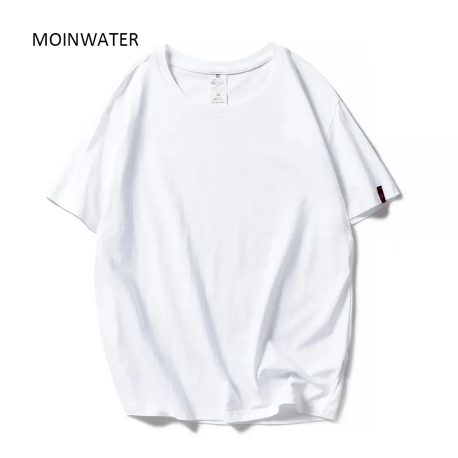 MOINWATER New Women Black White Tshirts Lady Solid Cotton Tees Short Sleeve T shirts Female Summer Tops for Woman MT1901
MOINWATER New Women Black White Tshirts Lady Solid Cotton Tees Short Sleeve T shirts Female Summer Tops for Woman MT1901