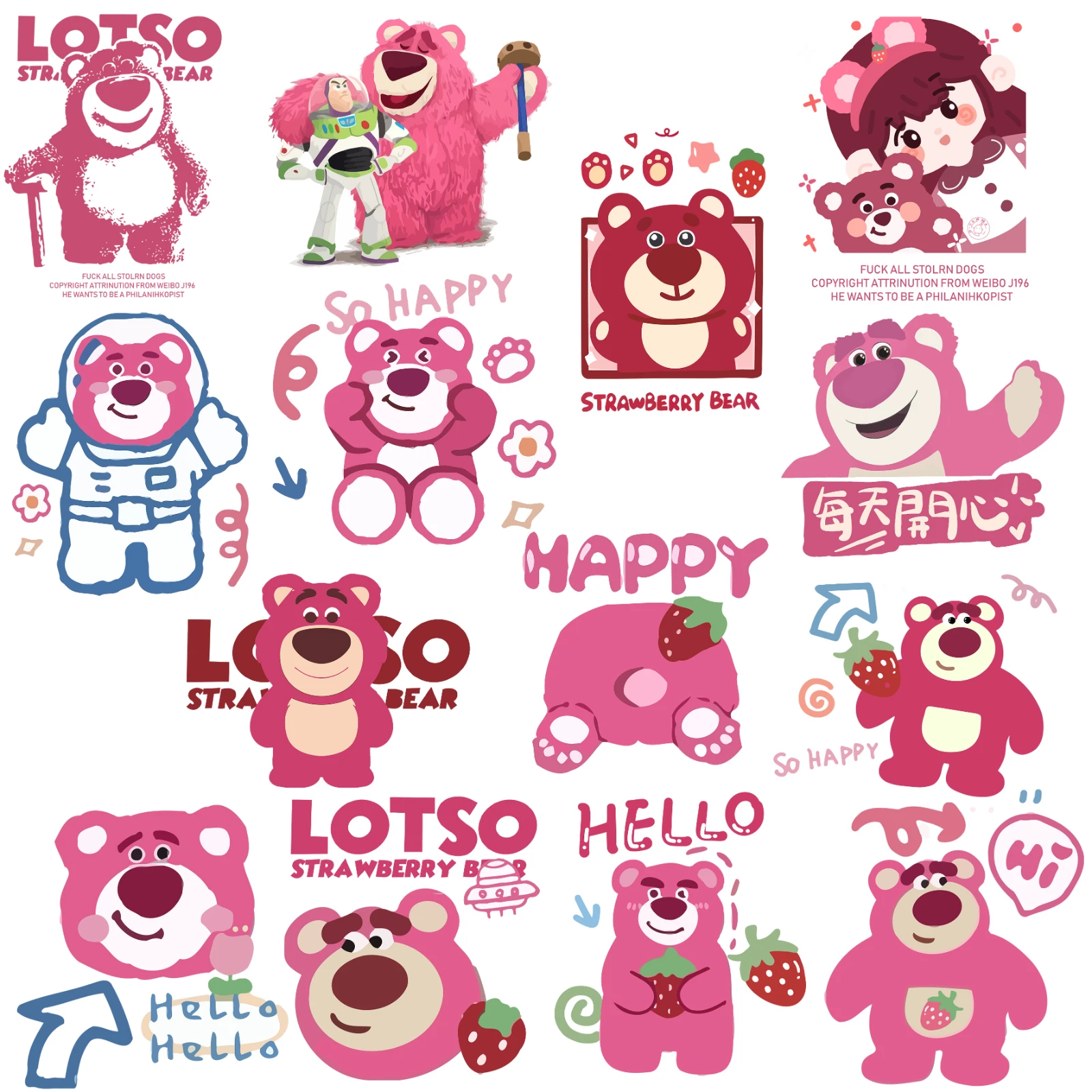Cartoon Lots-o'-Huggin' Bear Heat Transfer Stickers for Clothes Diy Pink Bear Clothing Appliques T-shirt Bag Decor
Cartoon Lots-o'-Huggin' Bear Heat Transfer Stickers for Clothes Diy Pink Bear Clothing Appliques T-shirt Bag Decor