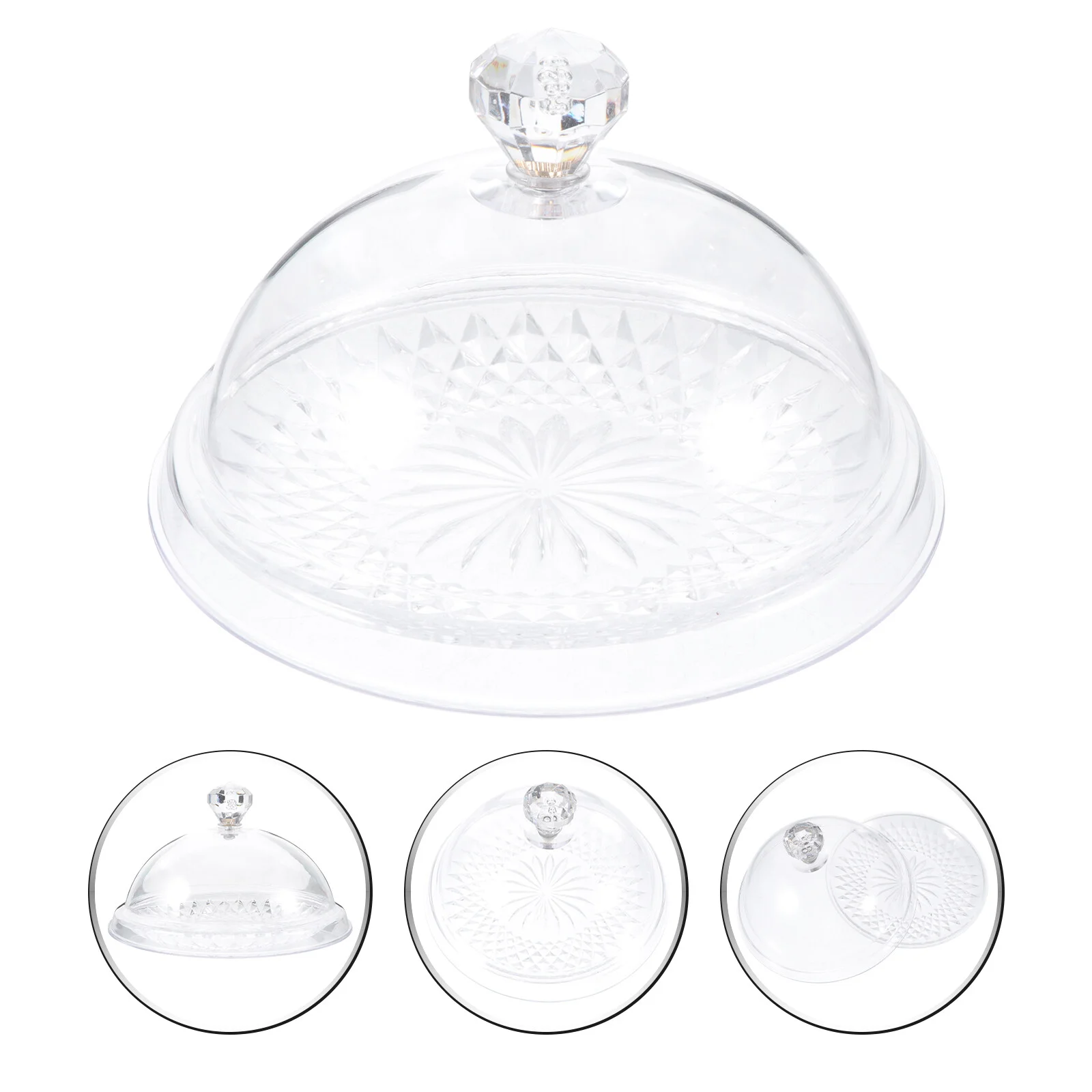 Cake Pan Lid Fruit Storage Plate Plastic Cover Tray Clear Party Dessert Serving Kitchen Food Dish Smooth
Cake Pan Lid Fruit Storage Plate Plastic Cover Tray Clear Party Dessert Serving Kitchen Food Dish Smooth