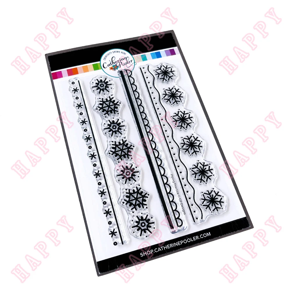 New DIY Clear Stamps Piping Practice Borders Decoration For Scrapbook Greet Diary Album Paper Template Card Embossing Handcraft
New DIY Clear Stamps Piping Practice Borders Decoration For Scrapbook Greet Diary Album Paper Template Card Embossing Handcraft