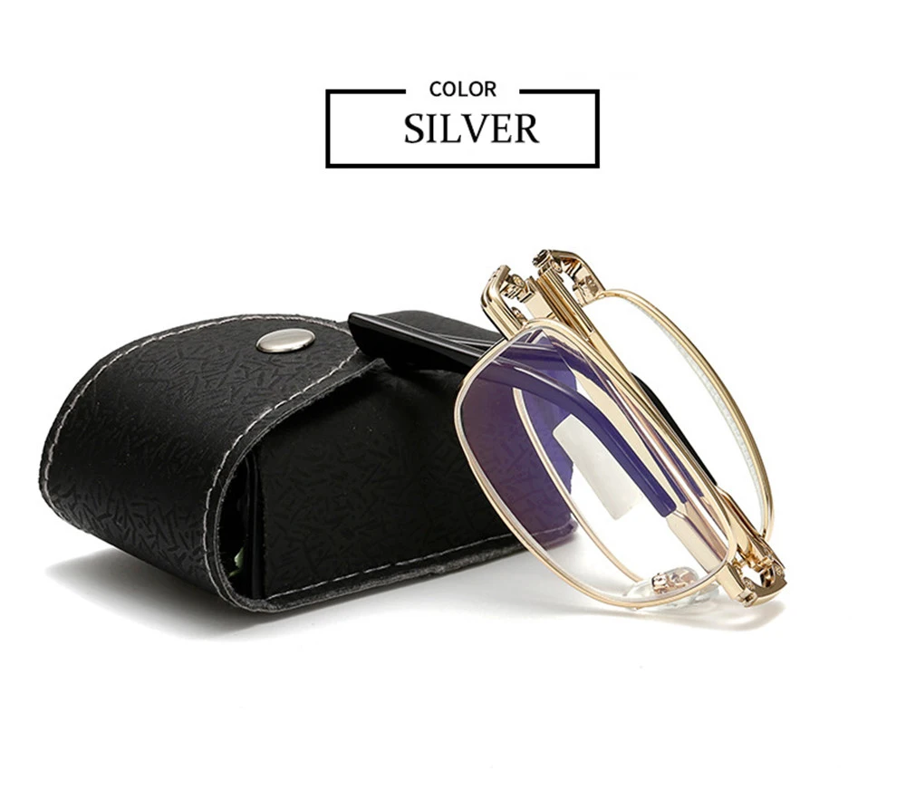 2019 Lentes De Lectura Clara Vida Anti Foldable Reading Glasses Anti-radiation Folding Color Fashion +1.5 +2 +2.5 +3 +3.5 +4
2019 Lentes De Lectura Clara Vida Anti Foldable Reading Glasses Anti-radiation Folding Color Fashion +1.5 +2 +2.5 +3 +3.5 +4